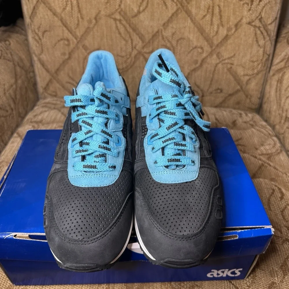 ASICS‎ x Solebox Gel Lyte III 3 Blue Carpenter Bee size 8 H61NK-9090 GL3